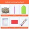 Diamond Art Kits for Adults, Inspirational Diamond Painting Kits for Beginners, 5D Daisy Round Full Drill Gem Art for Adults, Paint by Diamonds Pictures DIY Crafts Kits 16x12inch